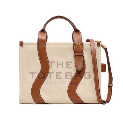 THE WAVY CANVAS MEDIUM TOTE BAG